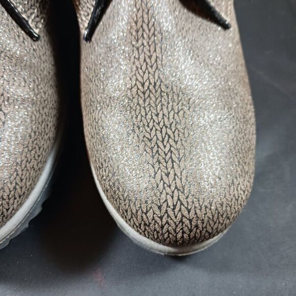 Wolky Dusky Winter Taupe Chukka Wedge Boots size 37 US size 6M - Picture 3 of 13